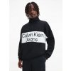 Calvin Klein pánska čierna mikina COLORBLOCK ZIP - M (BEH)