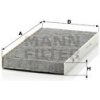 Filter vnútorného priestoru MANN+HUMMEL GmbH CUK 2951