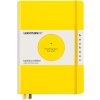 Bodkovaný zápisník Leuchtturm1917 Bauhaus Edition Medium A5 - Lemon