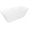 Mexen Tava ryhovaná voľne stojaca vaňa 170 x 75 cm, biela, biely prepad - 52851707500-20