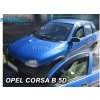 Deflektory - Protiprievanové plexi Opel Corsa B 5D 1993 - 2001