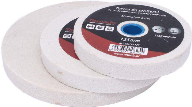 Brúsny kotúč do stolovej brúsky biely 150x20x20 mm, XL-TOOLS