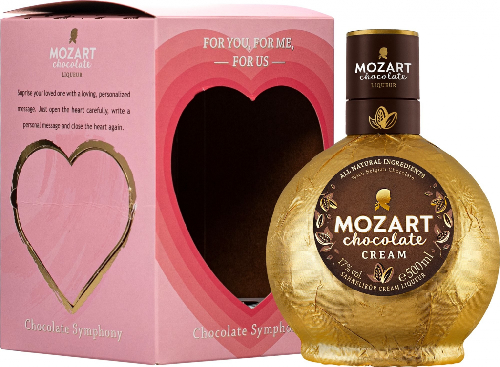 Mozart Chocolate Cream 17% 0,5 l (kazeta)