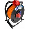PREDLŽOVACÍ KÁBEL NA BUBNE 25 m PUR H07BQ-F 5X4 32A POLYURETÁNOVÝ