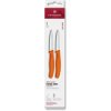 Victorinox - Sada kuchynských nožov na zeleninu SWISS CLASSIC 8 cm 2 ks oranžová 6.7609.2C1