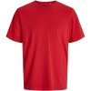 Jack & Jones Tričko Classic Unisex Tee, těžká bavlna, krátký rukáv, unisex COT427526ao501-lipstick re S Červená lipstick