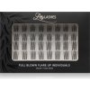 Lilly Lashes Individual Flares umelé mihalnice odtieň Full Blown Flare Up 32 ks