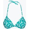 Calvin Klein Triangle-RP print vrchný diel plaviek s monogramom modré