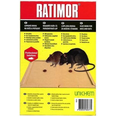 Slovakia Trend Strend Pro 090032 - Doska RATIMOR® na myši a potkany, lepová