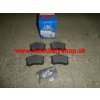 VW GOLF V 8/03- zadné platničky Sada / ATE /