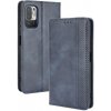 PROTEMIO 32319 BUSINESS Peňaženkový kryt Xiaomi Redmi Note 10 5G / Poco M3 Pro modrý