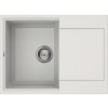 Granitový drez Elleci Easy 135 Bianco G68