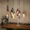 Luster 76-92 Cocoon 4+3L Multicolour Glass