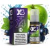 X4 Bar Juice Salt Blackcurrant Apple (Černý rybíz a jablko) 10ml Obsah nikotinu: 10 mg