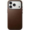 Kryt pre iPhone 17 Pro Max Nomad Traditional Leather Case - hnedý