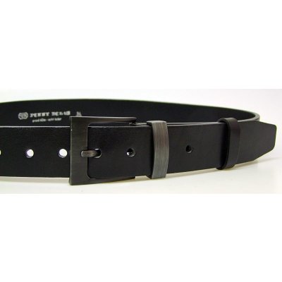 Penny Belts pánsky kožený opasok 8-60 čierny