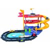 Bburago Street Parking Playset garaz s dvoma autami