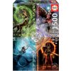 Puzzle Elemental Magic Star Chart Anne Stokes Educa 1500 dielov a Fix lepidlo