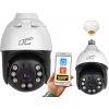 PS LTC VISION ROTAČNÁ KAMERA ŻAR.GN.E27 230V IP65 PTZ Wifi IP 5 Mpix (App TUYA/iOS/ANDROID)NOVINKA