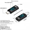 AppleMix Adaptér/reduktor Lightning female/USB-C male - LCD napätie/prúd - čierny