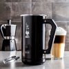 BIALETTI Bianco Milk Frother MKF02 0,3 l čierny - elektrický nerezový šľahač na mlieko