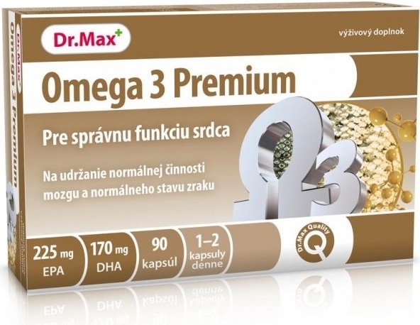 Dr.Max Omega 3 Premium 90 kapsúl od 13,99 € - Heureka.sk