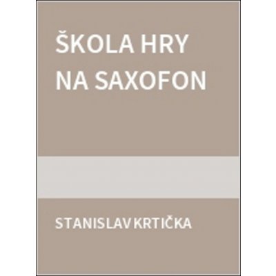 Škola hry na saxofon