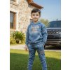 Zateplený komplet ENJOY zima26 - modrá - 5/6 r.