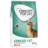 Concept for Life Sterilised Cats s lososom - výhodné balenie: 2 x 10 kg