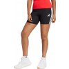 Dámske cyklistické šortky adidas Essentials 3-Stripes s vysokým pásom, čierne JE1223 M