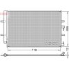 DENSO Kondenzátor klimatizácie DENSO DCN10036