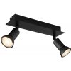 Globo Globo 57998-2 - Bodové svietidlo DREW 2xGU10/35W/230V čierna GL7286 + záruka 3 roky zadarmo + záruka 3 roky zadarmo