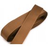 Stuha taftová hnedá, šírka 20mm, 10m