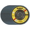 DeWALT DT3257 Brusný lamelový kotouč vypouklý šikmý 80 G na kov, 115 mm
