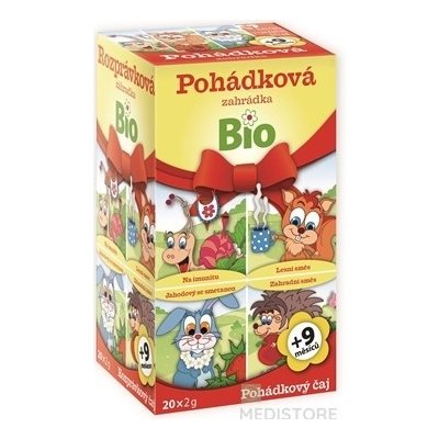 APOTHEKE ROZPRÁVKA Rozprávková záhradka Bio bylinný čaj 20x2 g