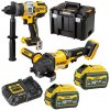 KOMBO SADA 28V (DCD999+DCG418 FLEXVOLT) TSTAK DEWALT DCK2016T2T