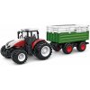 RC traktor Amewi kraktor s vozidlom pre zvieratá, svetlá, zvuk 1:24 (22601)