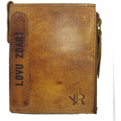 Peňaženka pánska kožená s gravírovaním textu