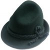 Poľovnícky klobúk tyrol zelený pánsky / dámsky Farba: Zelená, Veľkosť: 50