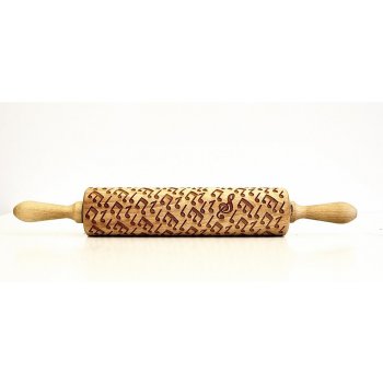 Embosovaný valček „Noty“ Valek Rolling Pin