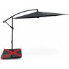 Noela Hook Záhradný slnečník bez závažia 3 m, čierny NOELA 3457094