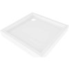 MEXEN - Flow+ Sprchová vanička štvorcová 100 x 100, biela lesk 46S101010H