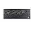 RAPOO klávesnice E9500M Multi-mode Wireless Ultra-slim Keyboard Black 6940056189547