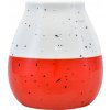 Cebador Keramická kalabasa Toro, Červeno-biela, 350 ml
