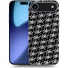 Picasee silikónový čierny obal pre Apple iPhone Air - Separ - White On Black 2