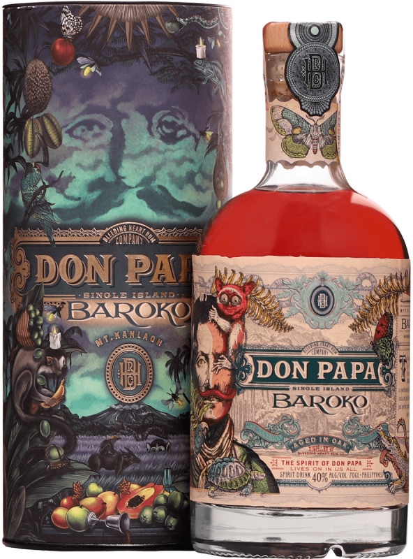 Don Papa Rum Baroko Harvest 40% 0,7 l (tuba)