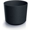 PROSPERPLAST Kvetináč TUBO ECO WOOD antracit 39cm