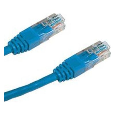 PremiumCord sp6utp100B Patch, UTP RJ45-RJ45 CAT6, 10m, modrý