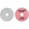 Extol Diamantový kotúč leštiaci na suchý zips, 100mm Priemer a zrnitosť: Ø100 mm, P3000, 8803099