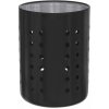 Nerezový stojan na příbory Orion BLACK pr. 9,3cm